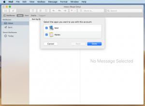 Step 4 - Set up Mac Mail in Mojave