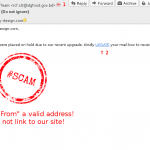 Important Notice Email Scam