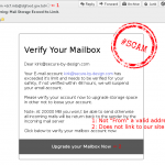 Verify Your Mailbox Scam